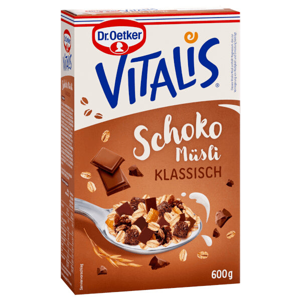 Vitalis Chocolate Muesli - 600g (Parallel Import) (Best Before Date: 31/07/2024)