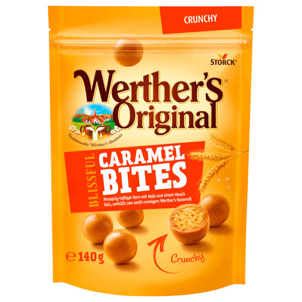 Crunchy Caramel Bites - 140g (Best Before Date: 30/06/2024)