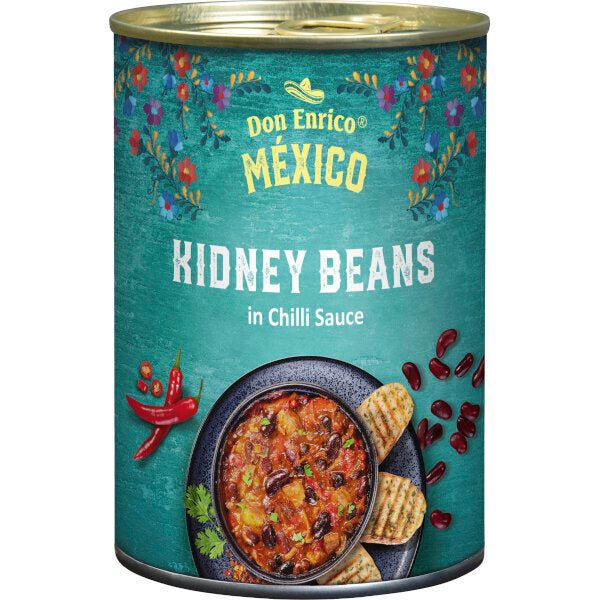 Don Enrico Kidney Beans in Chili Sauce 400 g Euro Corner