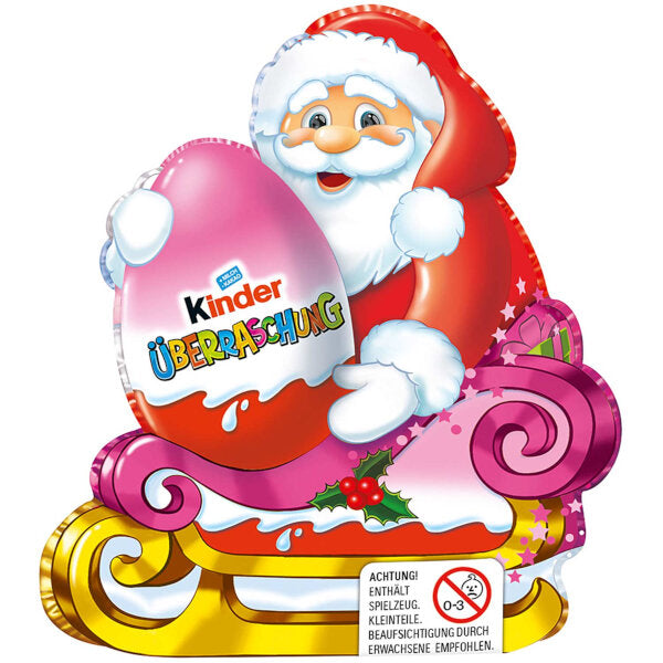 Christmas Special - Kinder Chocolate Surprise Egg for Girls - 75g