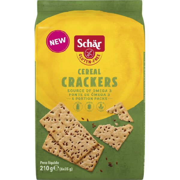 Gluten-Free Cereal Crackers - 210g