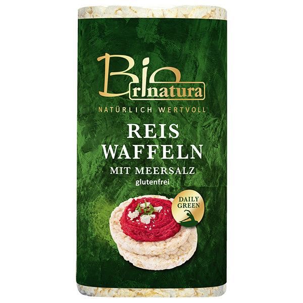 Organic Rice Cakes with sea salt 100G (Best Before Date: 21/07/2024)