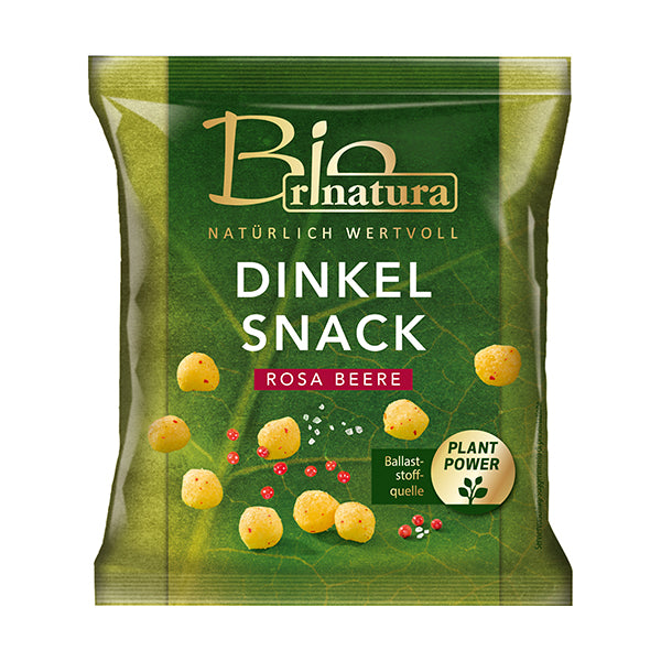 Organic Spelt Snack with Pink Berry - 50g