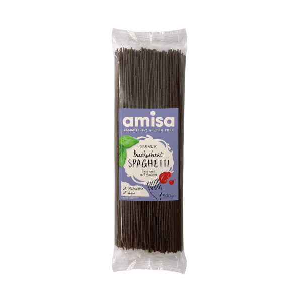 Organic Buckwheat Spaghetti - 500g (Best Before Date: 15/07/2024)