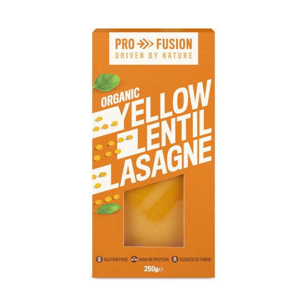 Organic Yellow Lentil Lasagne Sheets - 250g