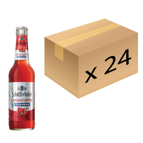Schofferhofer Pomegranate Wheat Beer - 330ml x 24 (Parallel Import) (Best Before Date: 31/07/2024)