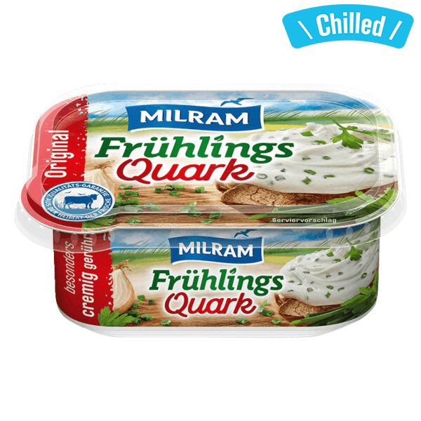 Frühlingsquark 40% German Fresh Cheese With Chives - 180g (Chilled 0-4℃) (Parallel Import)