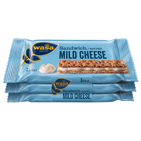 Mild Cheese Sandwich Cracker (High in Fiber) - 3x30g (Parallel Import) (Best Before Date: 31/07/2024)