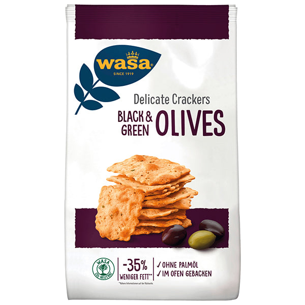 Delicate Crackers (Black & Green Olives) - 150g (Parallel Import) (Best Before Date: 31/07/2024)