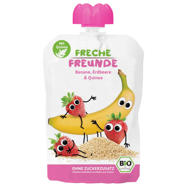Organic Banana, Strawberry & Quinoa Puree (Squeeze Pack) - 100g (Parallel Import)