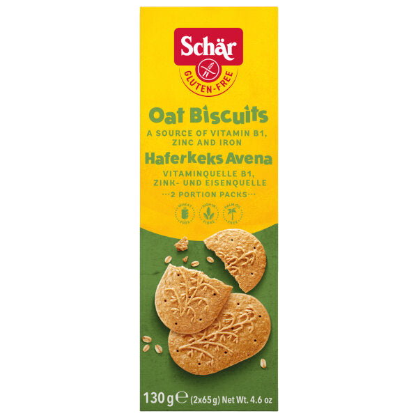 Gluten-Free Oat Biscuits - 130g (Parallel Import)