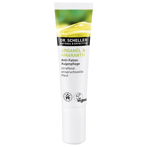 Natural Vegan Argan Oil and Amaranth Anti-Wrinkle Eye Cream - 15ml (Parallel Import)