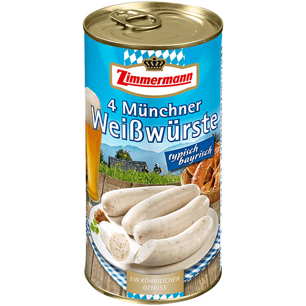 Munich Weisswurst - Pork Sausages  (4 pieces) - 250g (Parallel Import)