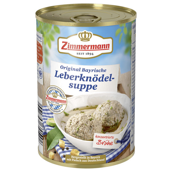 German Liver Dumplings (Knoedel) Soup - 400ml (Parallel Import) (Best Before Date: 10/07/2024)