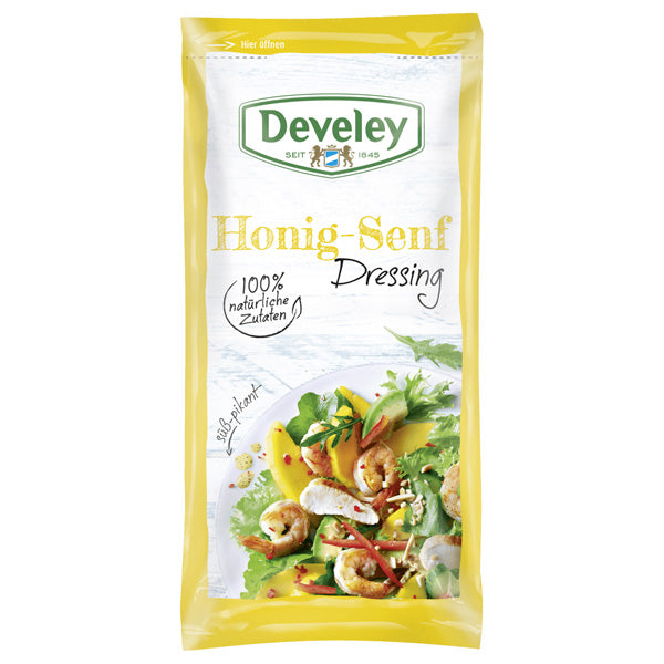 Single Serve Honey Mustard Salad Dressing - 75ml (Parallel Import)