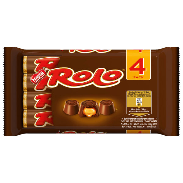Rolo Milk Chocolate with Toffee Filling - 4x41.6g  (Parallel Import)