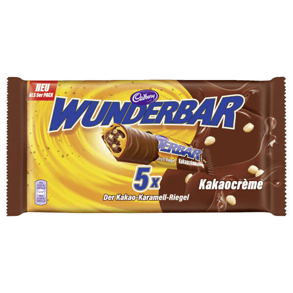 Wunderbar Chocolate Caramel Bar - 185g (Parallel Import)