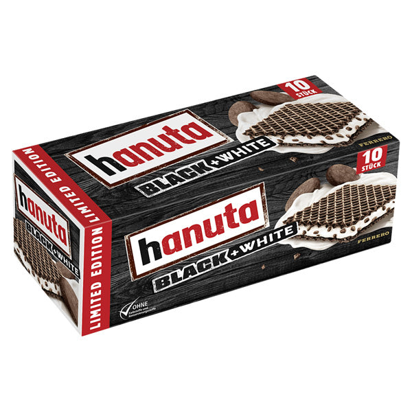 Black and White Cocoa Wafers with Milk Cream - 220g (Parallel Import)
