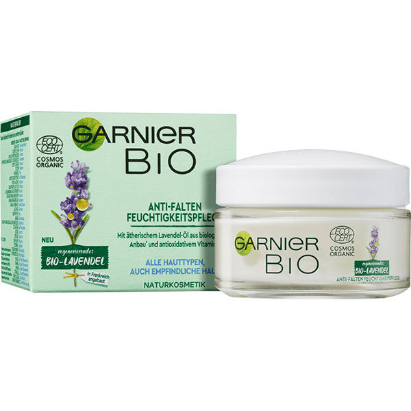 Garnier BIO - Organic Lavender Anti-Wrinkle Day Cream -50ml – Euro Corner | Anti-Aging-Cremes