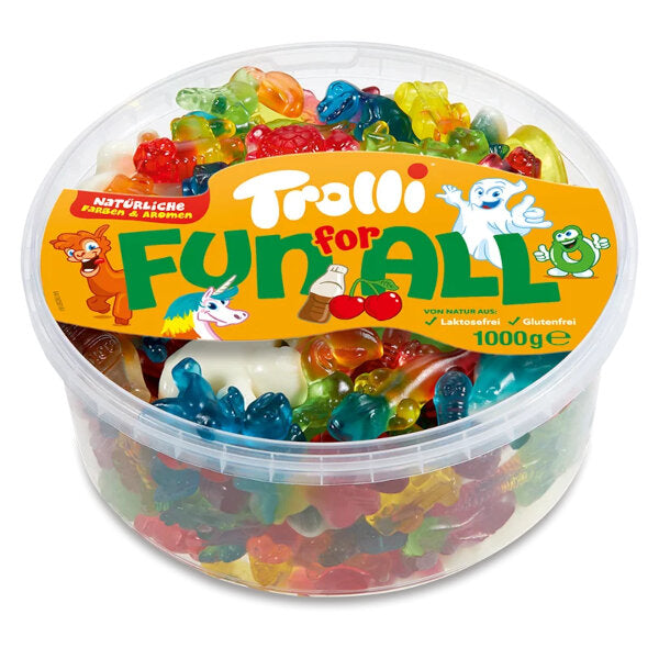 Fun For All Mixed Gummies - 1kg (Parallel Import)