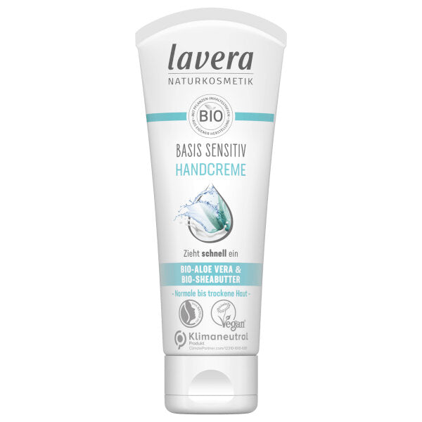 Organic Hand Cream with Aloe Vera & Shea Butter (For Sensitive Skin) - 75ml (Parallel Import)