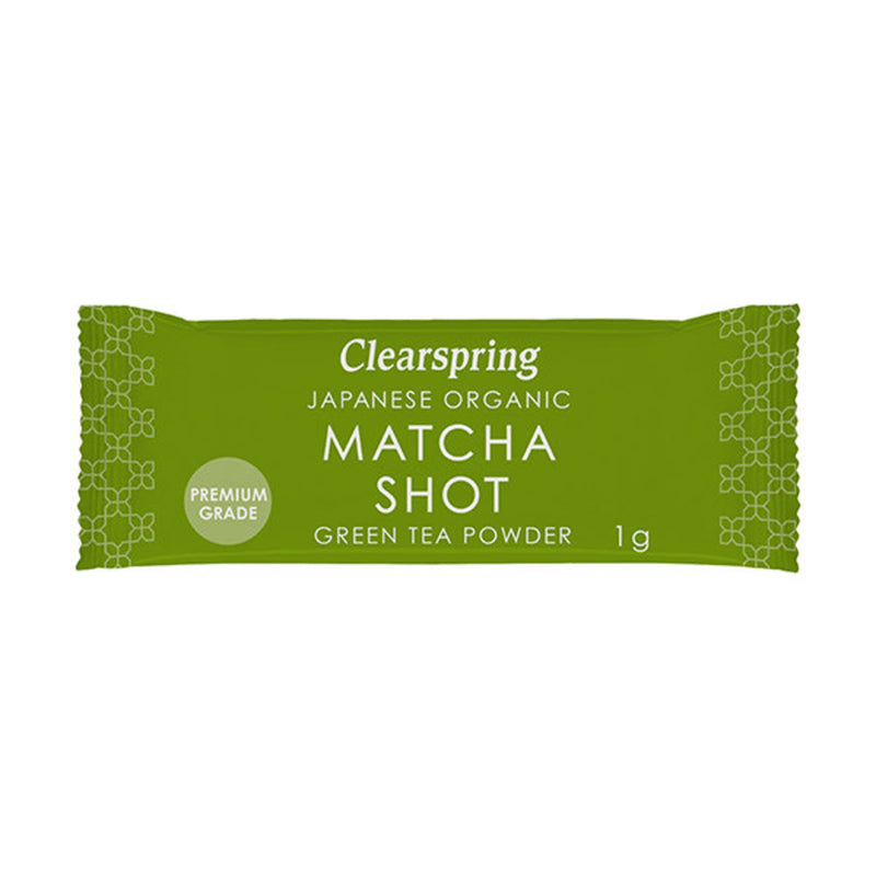 Organic Japanese Matcha Shot (Premium Grade Green Tea Powder) - 1 sachets