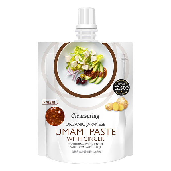Organic Japanese Umami Paste with Ginger - 150g (Best Before Date: 08/06/2024)