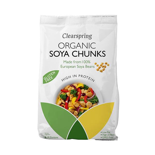 Organic Soya Chunks -  200g