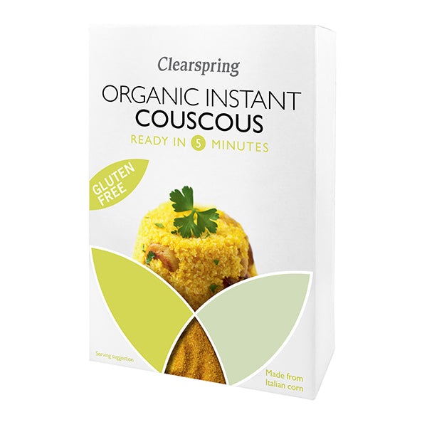 Organic Gluten Free Instant Couscous (Made from Corn) - 200g (Best Before Date: 11/07/2024)