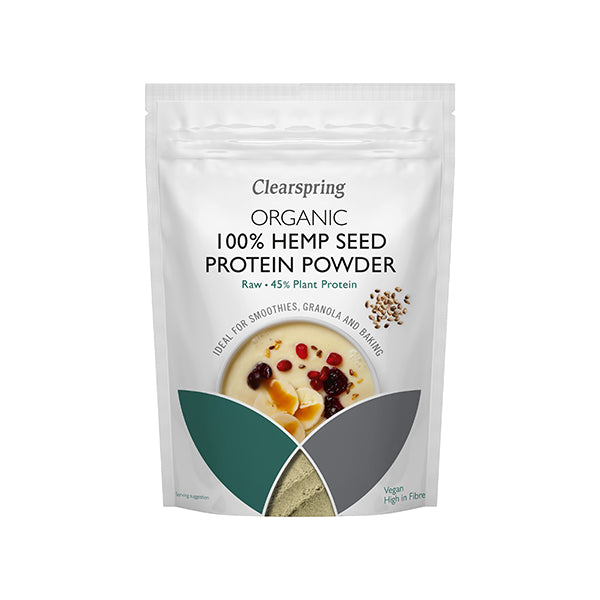 Organic Raw 100% European Hemp Seed Protein Powder - 350g