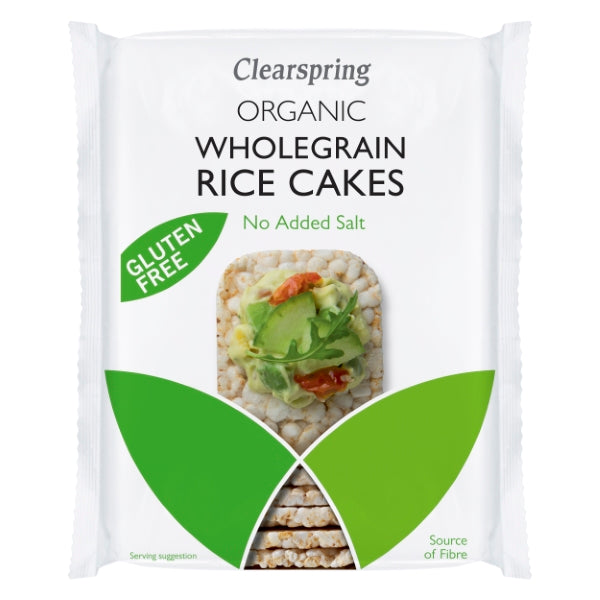 Organic Rice Cakes (No Added Salt) - 130g (Best Before Date: 03/08/2024)