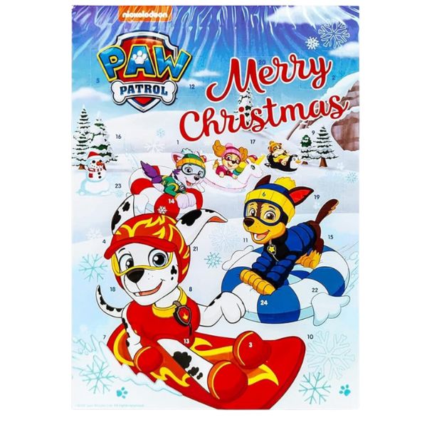 Christmas Special - Paw Patrol Advent Calendar - 75g (Parallel Import)