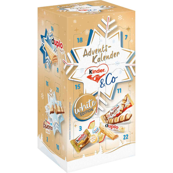 Christmas Special - Kinder Advent Calendar White - 263g (Parallel Import)