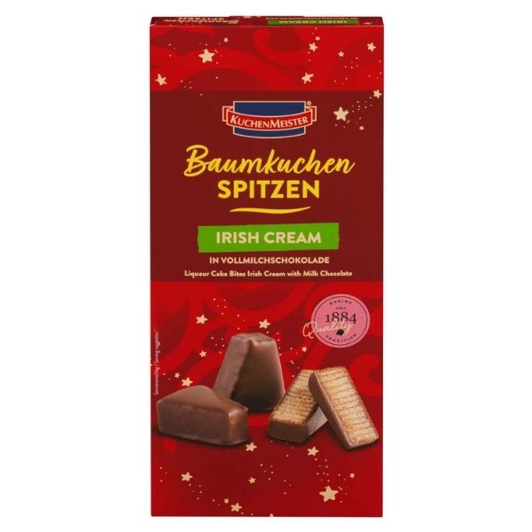 Christmas Special - Baumkuchen Bites with Milk Chocolate & Irish Cream - 150g (Parallel Import) (Best Before Date: 16/12/2025)