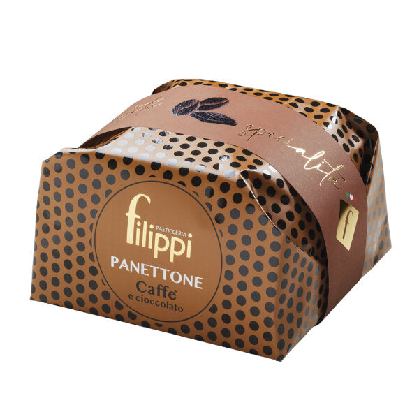 Christmas Special - Panettone with Coffee and Dark Chocolate - 500g