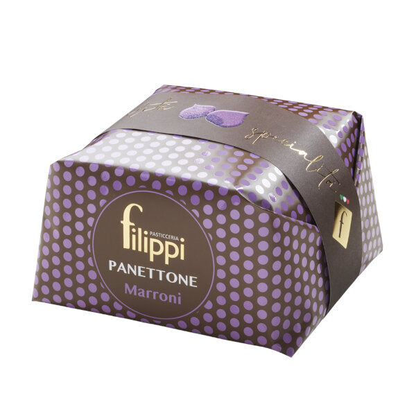 Christmas Special - Panettone with Candied Chestnuts - 500g