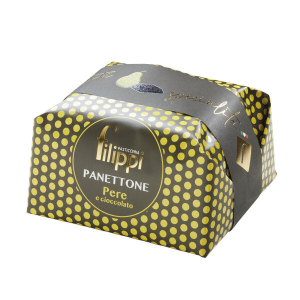 Christmas Special - Panettone with Candied Pears And Dark Chocolate - 500g