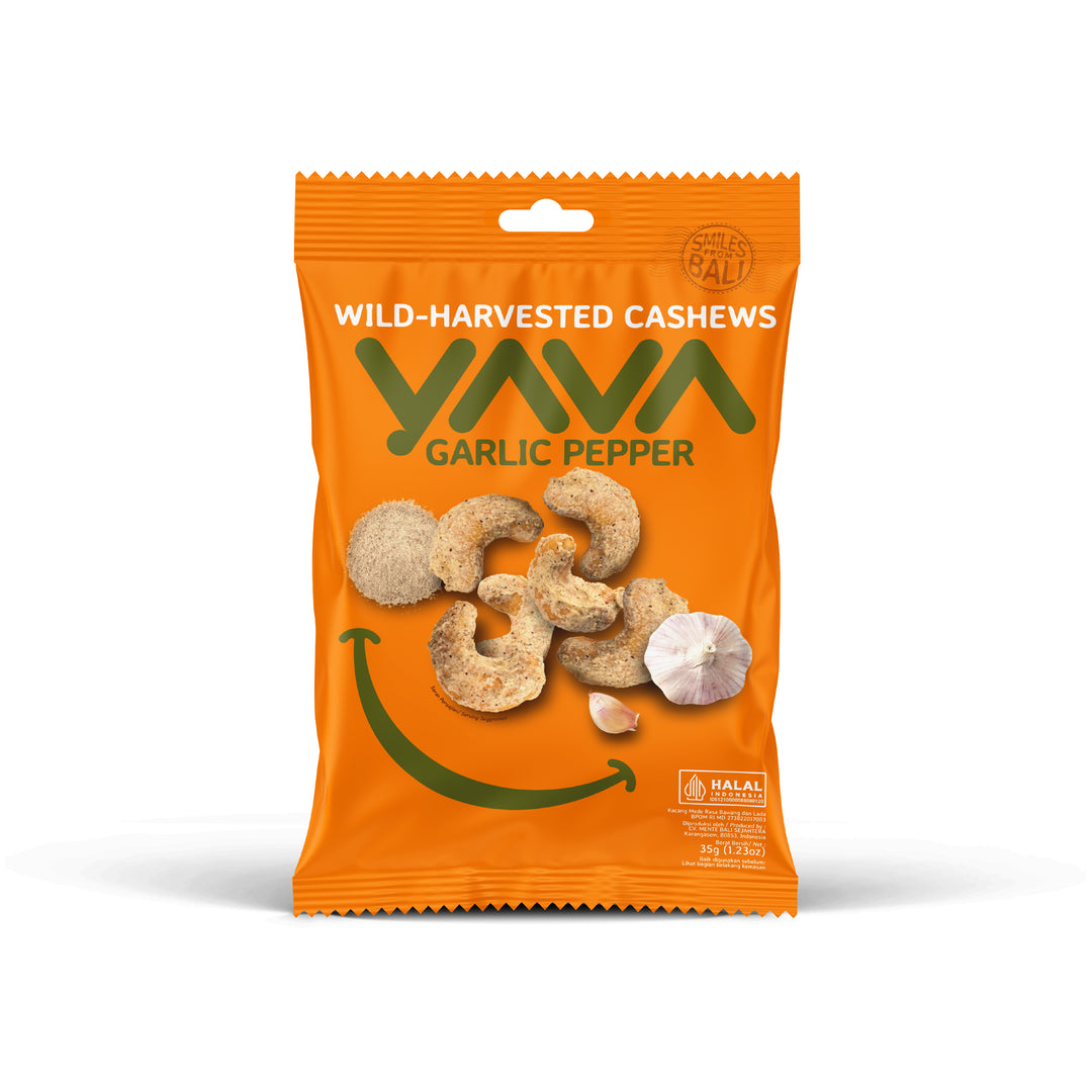 East Bali Cashews Garlic Pepper Cashews 35G