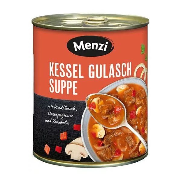 Hungarian Kessel Goulash Soup with Beef - 800ml (Random Color)