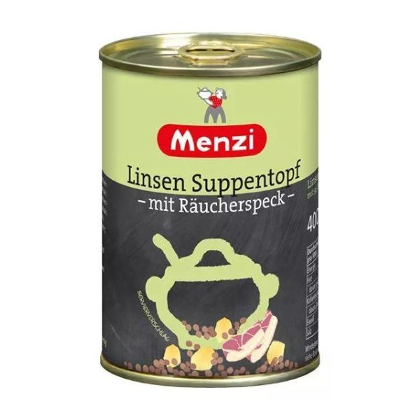 Lentil Stew with Smoked Bacon - 400g (Random Color)