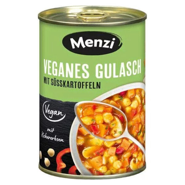 Menzi Vegan Goulash With Sweet Potatoes 400G
