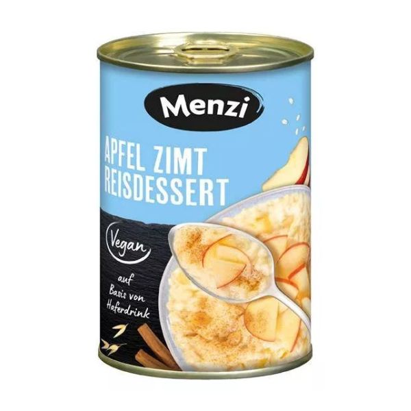 Menzi Apple Cinnamon Rice Pudding 400G