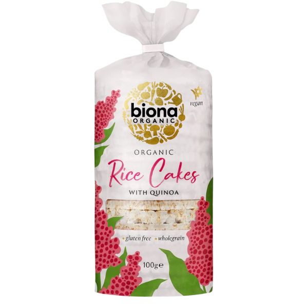 Organic Rice Cake with Quinoa - 100g