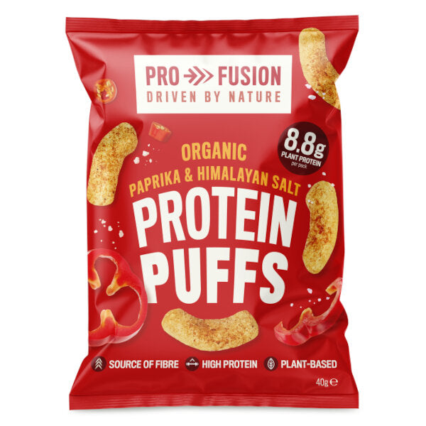 Profusion Organic Paprika Protein Puffs With Himalayan Salt 40G