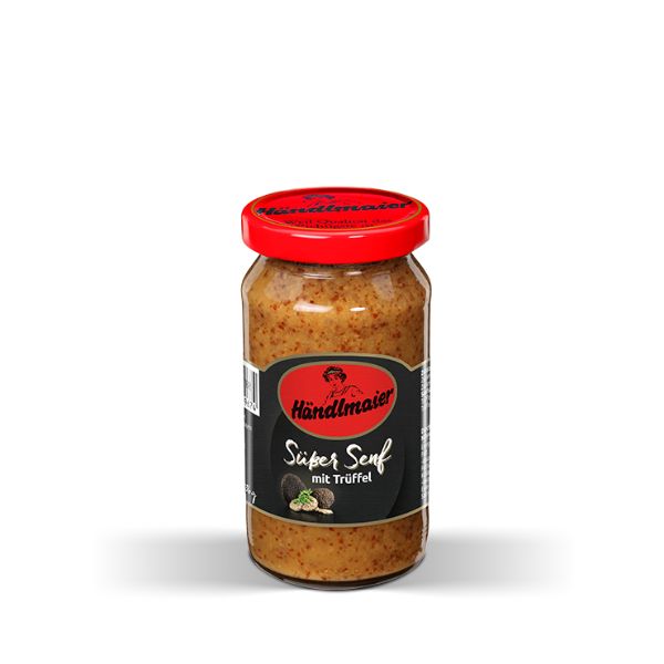 Homemade Black Truffle Sweet Mustard - 200ml (Best Before Date: 17/10/2026)