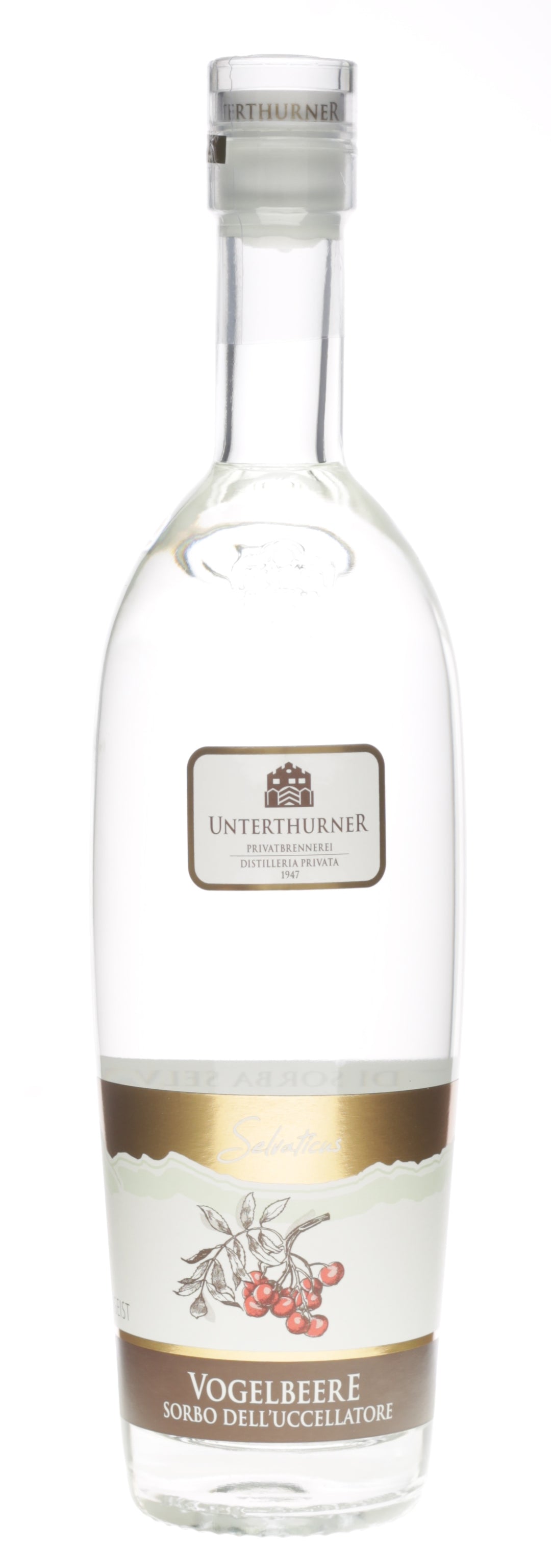 Unterthurner Wild Rowanberry Liqueur (ABV: 39%) - 500ml