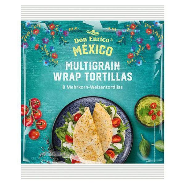 Don Enrico Multigrain Wrap Tortillas 320G