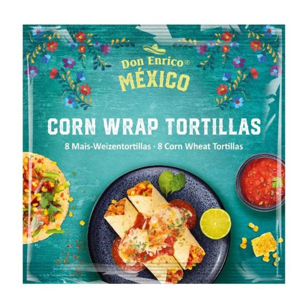 México Corn Wrap Tortillas (8 Pieces) - 320g