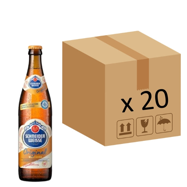 Schneider Weisse German Classic Wheat Beer "Original" 500Ml X 20