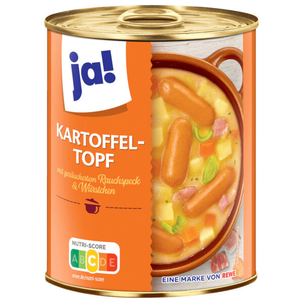 Potato Stew with Smoked Bacon and Mini Sausage - 800g
